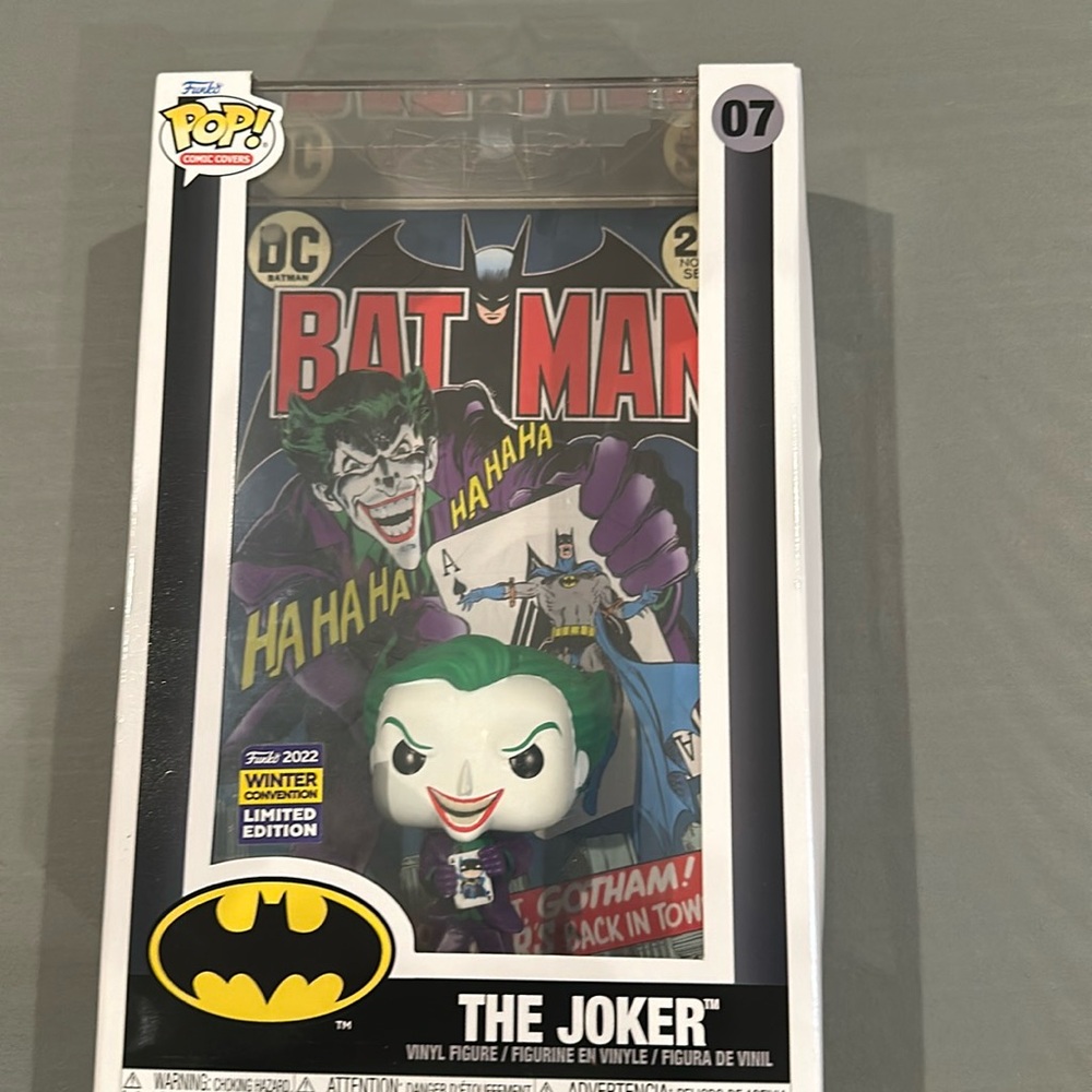 The joker limited edition FUNKO POP
